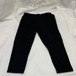 Women’s Hylete Black Stretch Yoga Pants Size Medium